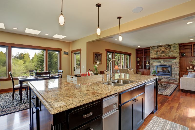 Granite Countertop in Modern Kitchen